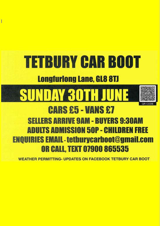 Tetbury Car Boot Sale